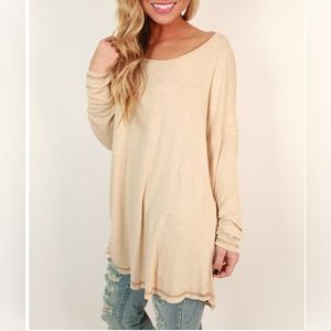 🎅⭐️ 🟦 Weekend Boat Neck Tunic NWT